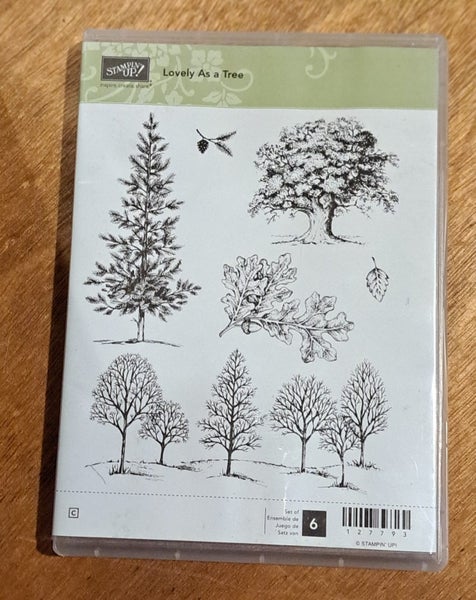 STAMPIN UP 'LOVELY AS A TREE' STAMP SET Carousel 1