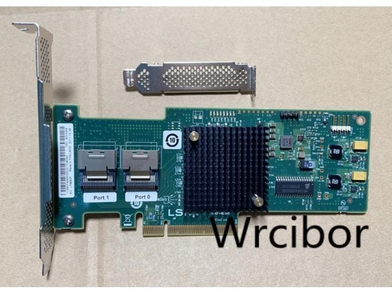 LSI 9200-8i IBM M1015 IT Mode 6Gbps SAS HBA RAID Controller Card For ZFS Carousel 1