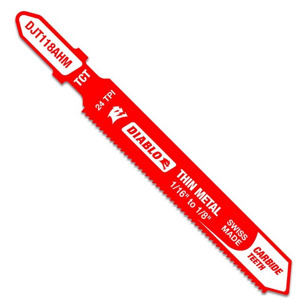 Diablo Jig Saw Blade for Thin Metal 83mm Carousel 1