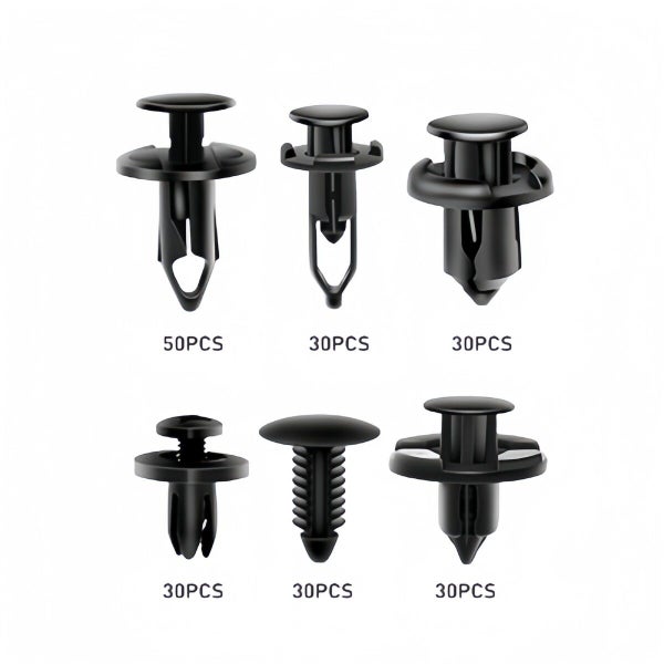 Universal Plastic Fender Clips Carousel 12