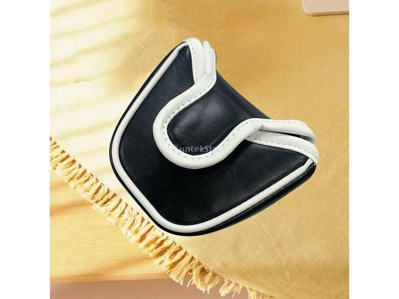 PU Golf Mallet Putter Cover Headcover Golf Putter Sleeve Golf Accessories Golf Carousel 1