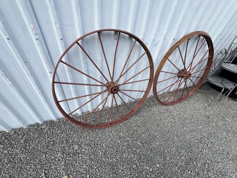 Steel Spoke Implement Wheels x 2 Carousel 3