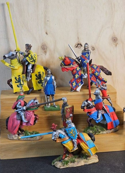 Scale Replicas. French, English, Arabian, & African. Mixed Lot as Pictured. VGC Carousel 2