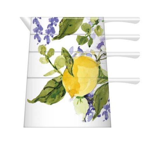 Lang Kitchen Dining Lemon Grove Ceramic Measuring Cups Set Carousel 2