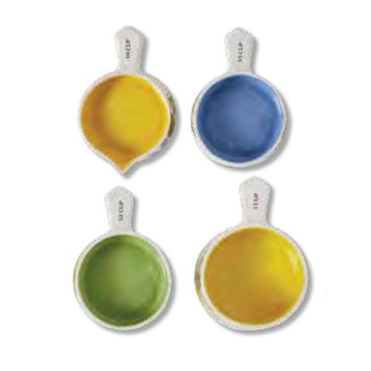 Lang Kitchen Dining Lemon Grove Ceramic Measuring Cups Set Carousel 4