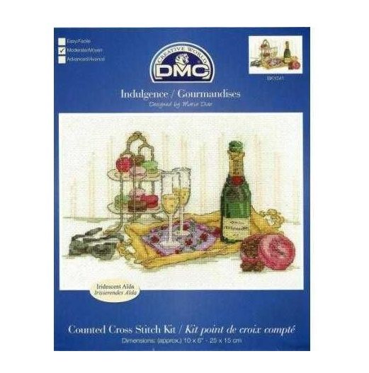 DMC Indulgence Cross X Stitch Kit Moderate Level 25x15cm Carousel 1