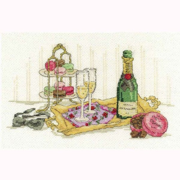 DMC Indulgence Cross X Stitch Kit Moderate Level 25x15cm Carousel 2