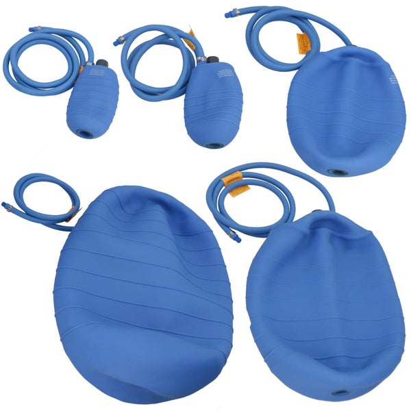 PVC Testing / Sealing Inflatable Air Bag 3" - 18" (75-450mm) Drain Pipe Bung ... Carousel 2