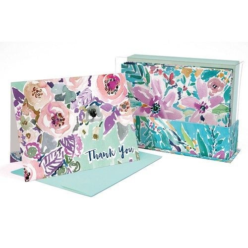 Lang Card Set Wild At Heart Set of 18 with Envelopes Assorted Carousel 1