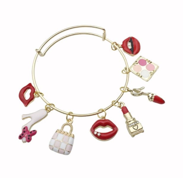 31pcs Craft Supplies Small Colorful Charms Pendants Carousel 3