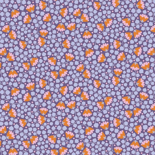 Quilting Patchwork Fabric TILDA Bellflower Thristle 50x55cm FQ Carousel 1