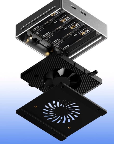TBS-OC4 USB4 OCulink nvmex4 SSD Enclosure Brand New Carousel 1