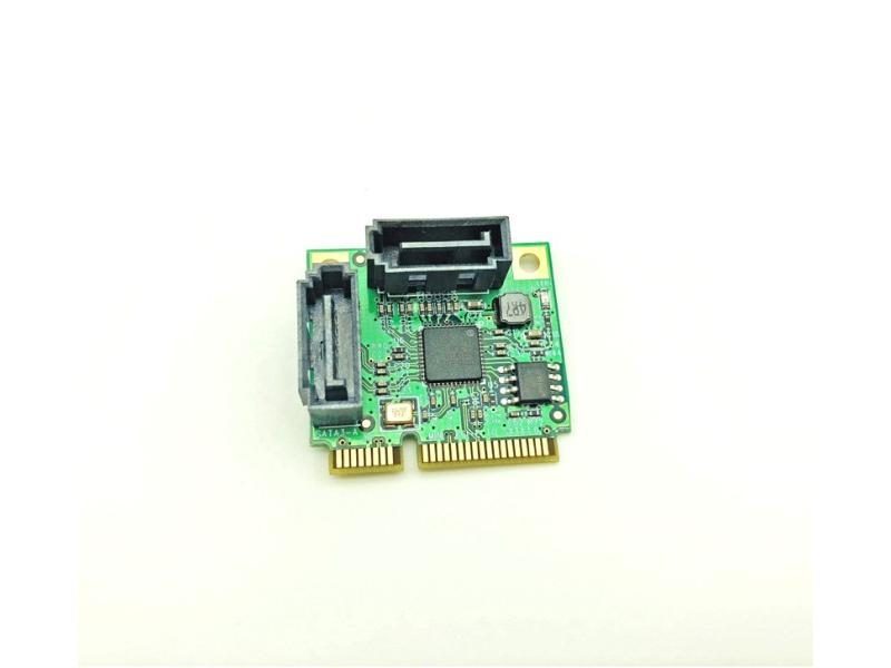 Mini PCI-E SATA Card Mini PCIE SATA 2Port SATA3 SATA 3 HDD SSD Adapter ASM1061 Carousel 1