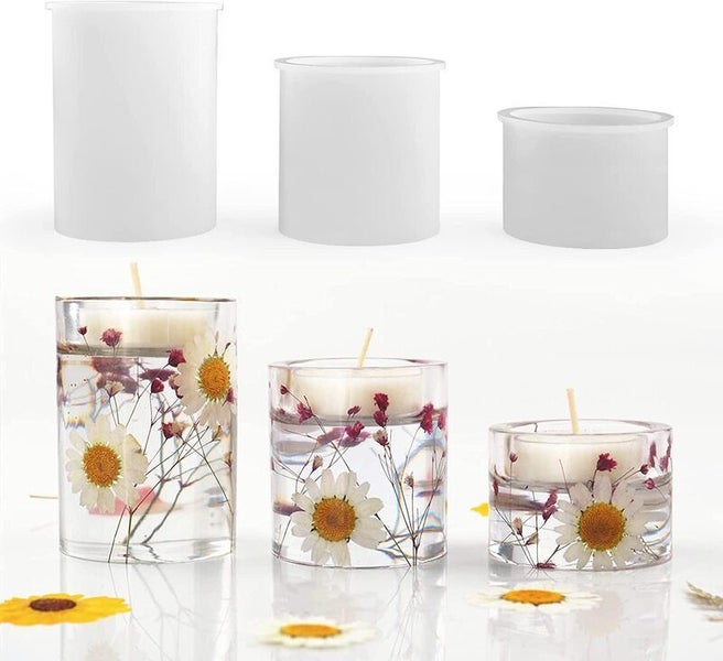 Silicone Candle Molds Resin Moulds Aromatherapy Carousel 1