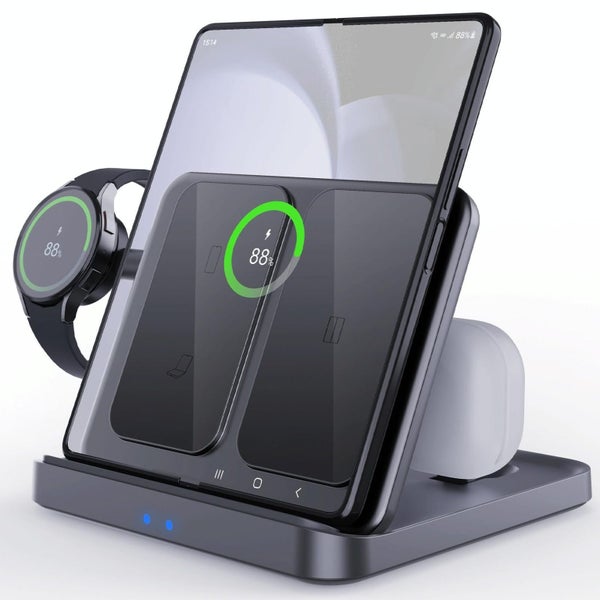 3 In 1 Wireless Charger For Samsung Galaxy Z Fold Black Carousel 2
