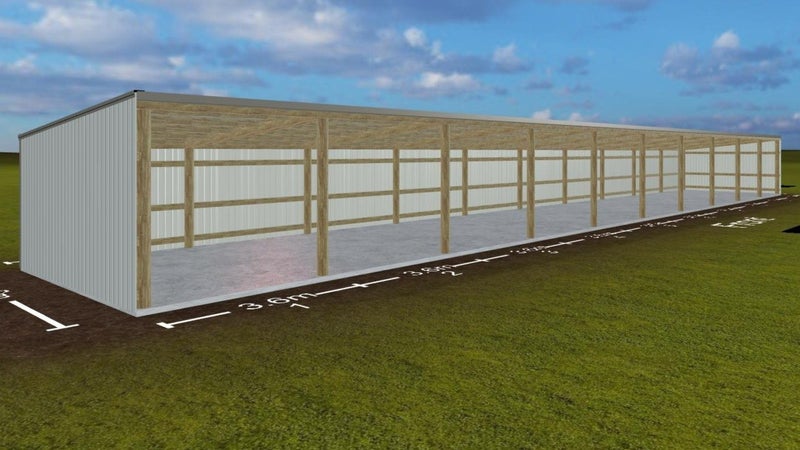 10 Bay Calf shed - Special Offer - Install available. Carousel 1