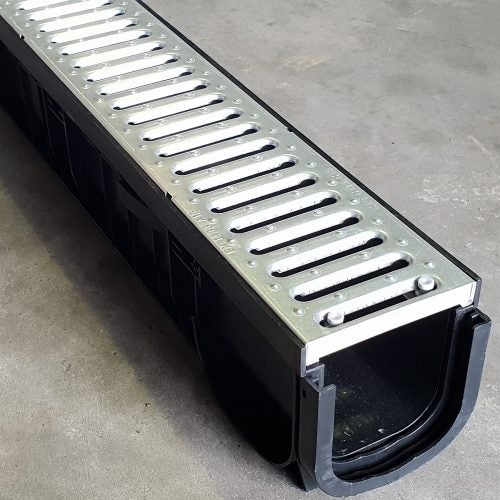 100mm Channel & Galvanized Steel Grate B125 (Garage Pack 3x1m) Carousel 1
