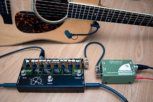Radial StageBug SB-48UB Power Bar 48v Phantom Power Supply w/Instrument Output Carousel 7