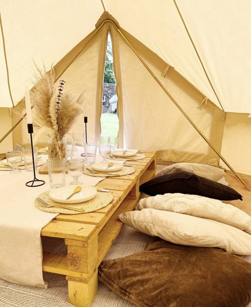 4m Bell Tent | 100% Pure Cotton | 100% Weather Resistant64824430142850113