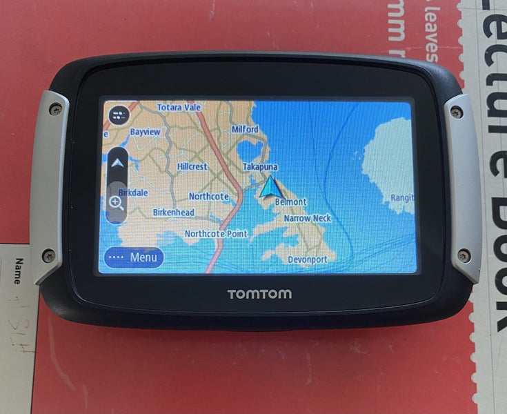 TomTom Rider GPS and RAM Carousel 1
