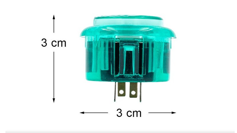 Deluxe Arcade 30mm LED Buttons > NZ STOCK >> BEST PRICE >> 5 Colours Carousel 2