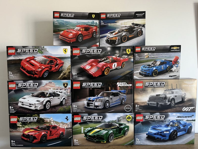Choose One - Lego Speed Champions Carousel 1