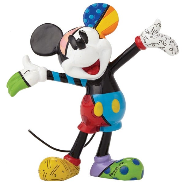 Disney Britto - Mickey Mouse Arms Out Mini Figurine, 8cm H Carousel 3