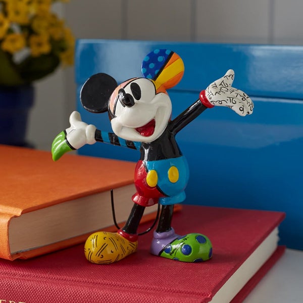 Disney Britto - Mickey Mouse Arms Out Mini Figurine, 8cm H Carousel 2