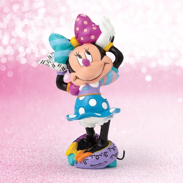 Disney Britto - Minnie Mouse Arms Up Mini Figurine, 8cm H Carousel 2