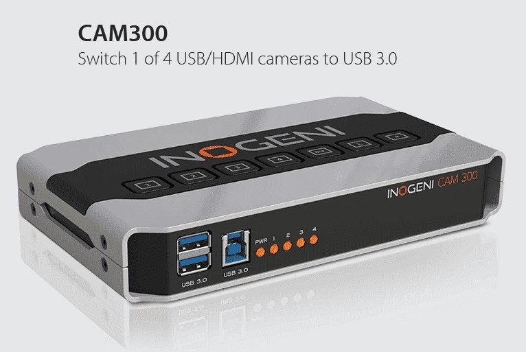 INOGENI - CAM300 - USB and HDMI Multi-Camera Switcher Carousel 1