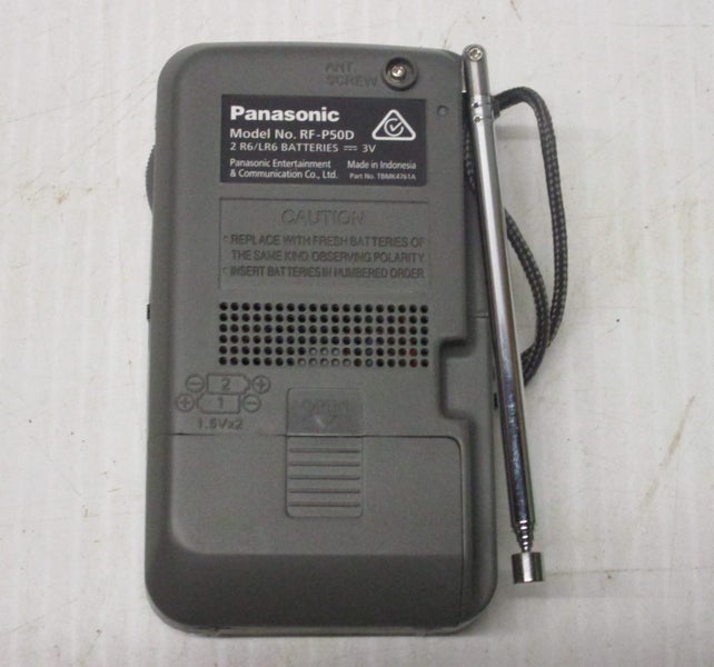 PANASONIC PORTABLE POCKET RADIO (FM-AM 2-BAND RECEIVER) Carousel 3