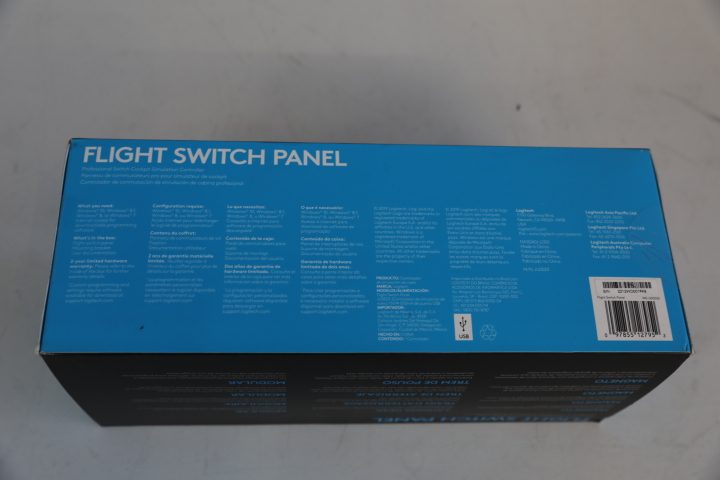 Logitech Flight Yoke and Rudder Pedals Combo and Switch panel Carousel 9