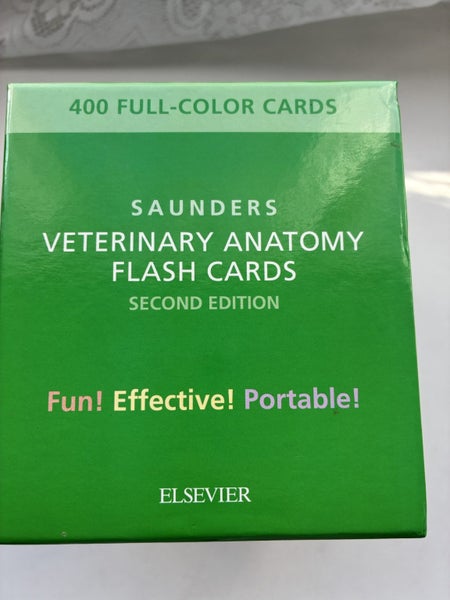 Saunders Veterinary Anatomy Flash Cards - Second Edition Carousel 2