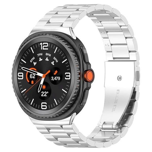 Stainless Steel Strap for Samsung Galaxy Watch 8 (40mm) Carousel 2