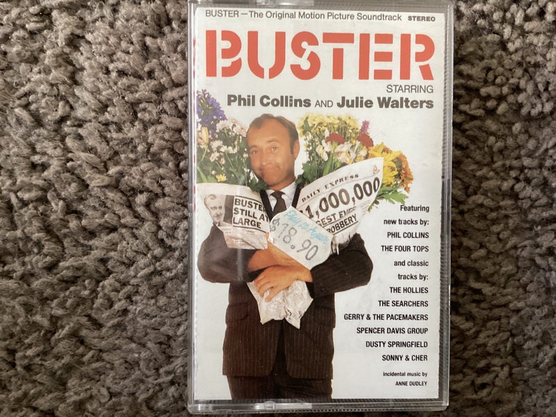Phil Collin’s ‘Buster’ soundtrack cassette RARE Carousel 1