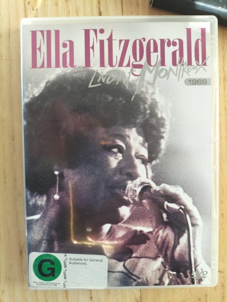 DVD Ella Fitzgerald LIVE at MONTREAUX 1969 Carousel 1
