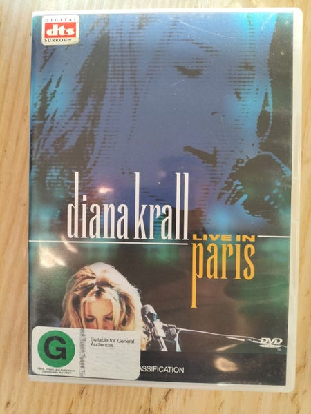 DVD Diana Krall LIVE IN PARIS Carousel 1