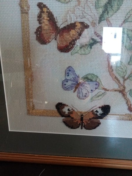 Lovely embroidered butterflies picture Carousel 2