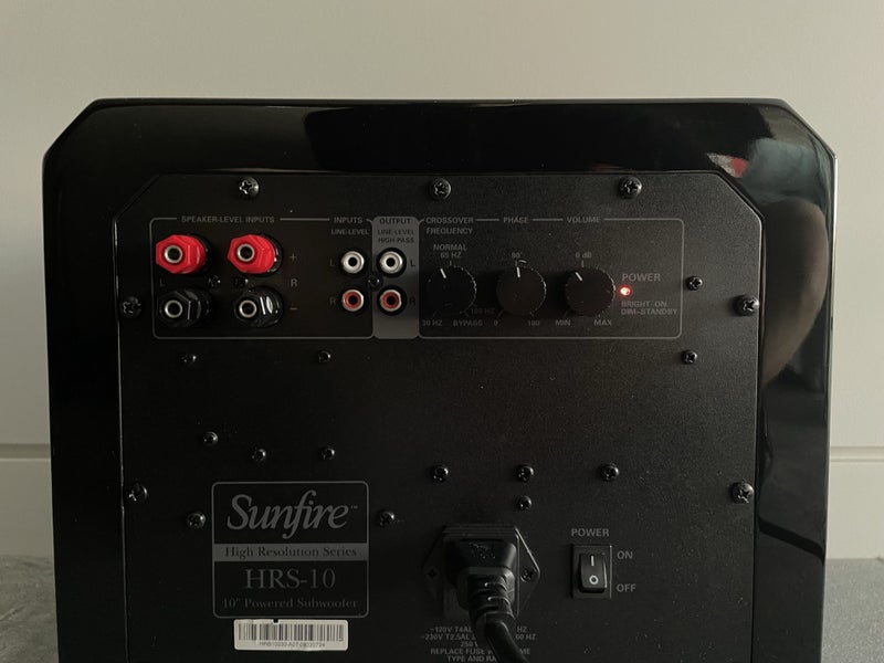 Sunfire HRS-10 Premium Powered Subwoofer – Brand New & Unused Carousel 6