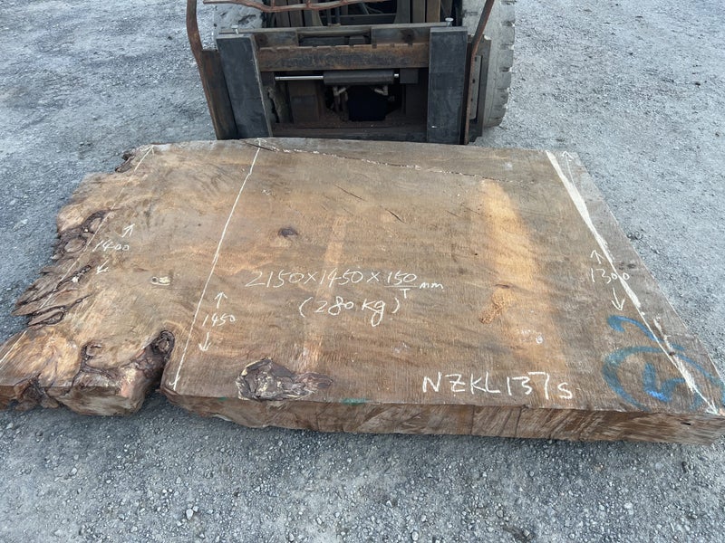 Kiln dried Ancient Swamp Kauri Slab – 2150 x 1450 x 150mm Rare Ancient Timber63614232894209111