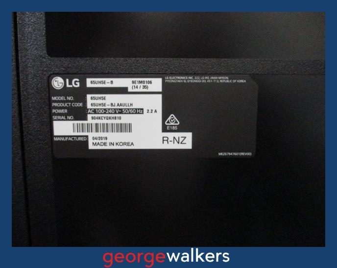 PR5995 Black LG 65" TV on Mobile Media Stand Carousel 3