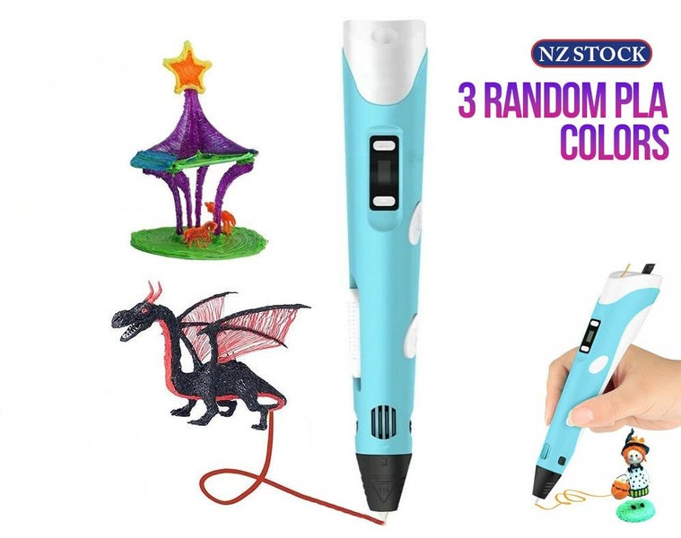 DIY 3D Drawing Pen / 3D Printing Pen LCD / PLA Filament Pen Carousel 1