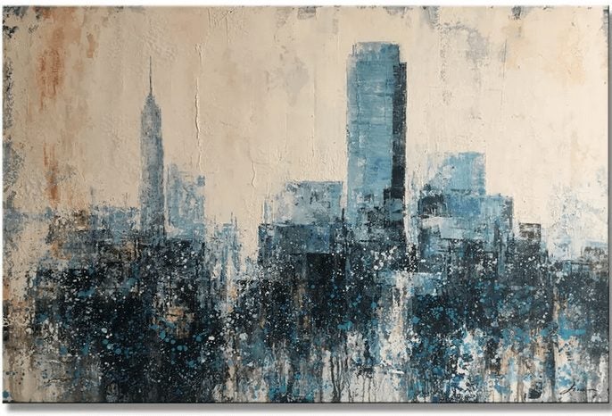 The Road to Manhattan Oil Painting 80x120 Carousel 1