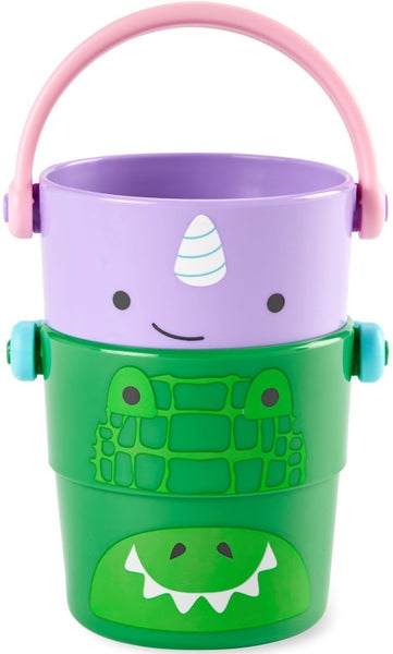 Skip Hop: Zoo Bath Stack & Pour Buckets Carousel 2