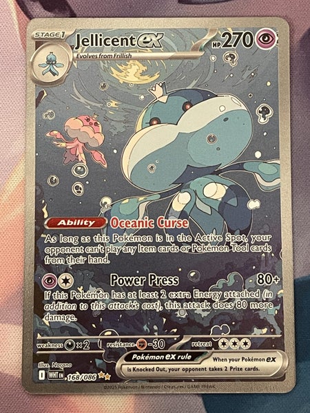 Jellicent ex 168/086 (ENGLISH) Pokemon White Flare Carousel 2