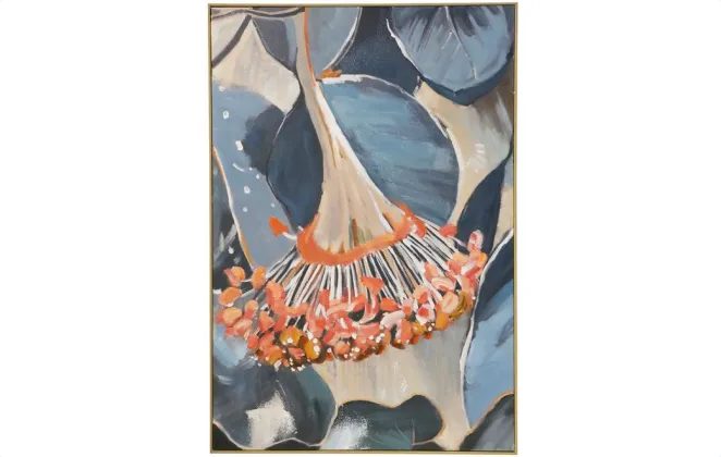 Natives Framed Canvas - Natural Carousel 1