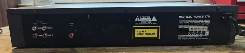 NAD 5000 Monitor CD Player *$1 RESERVE* Carousel 2