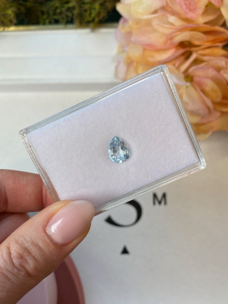 $1 RES ~ $1500 Buy Now * 2.06ct Brazilian Aquamarine Carousel 4