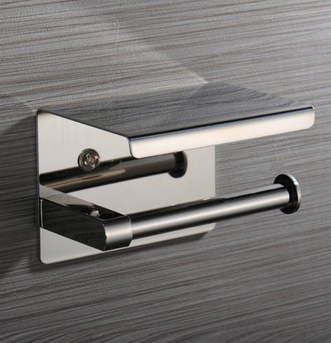 Toilet Paper Roll Holder Phone Shelf Carousel 2