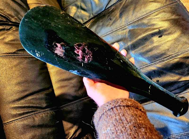 MASSIVE 50cm NZ Pounamu / Greenstone Mere / Patu Carousel 2